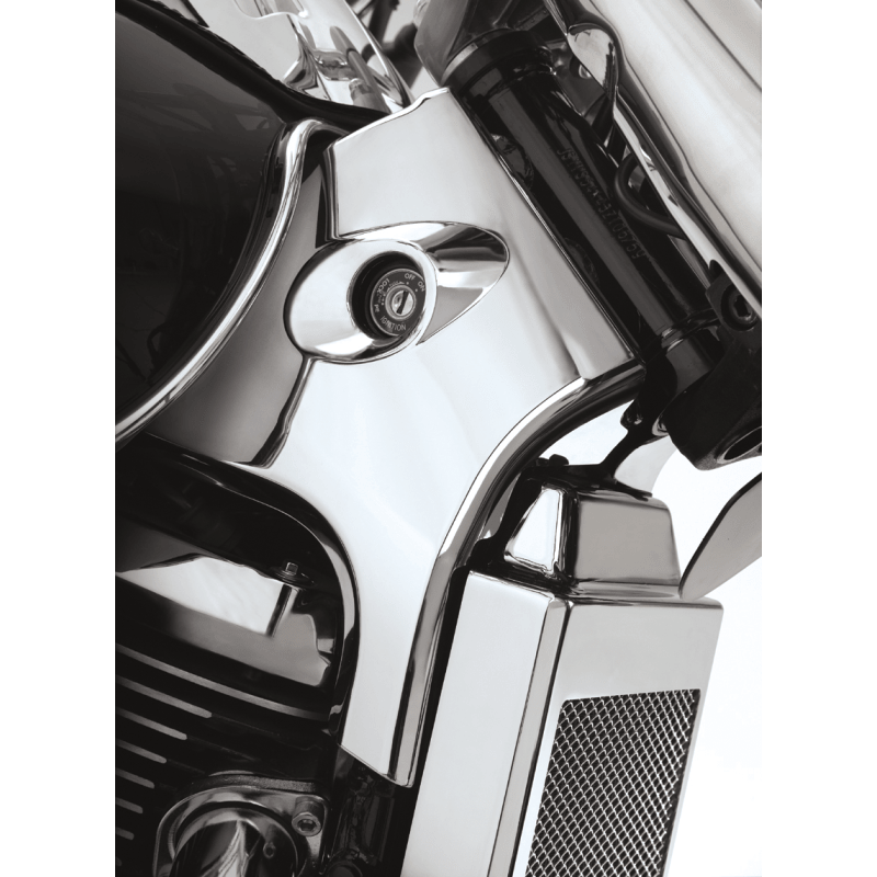 ABS CHROME NECK COVERS VL800 PR Application Shot - Driven Powersports