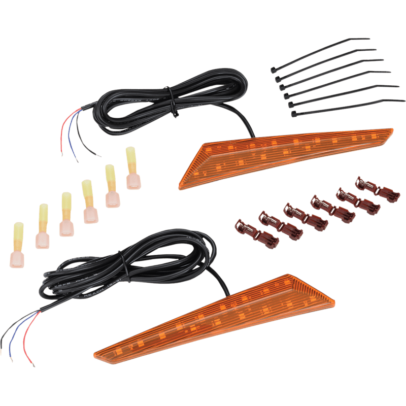 SHOW CHROME AMBER LED MARKER RT PR - Driven Powersports Inc.72537898107141 - 206A