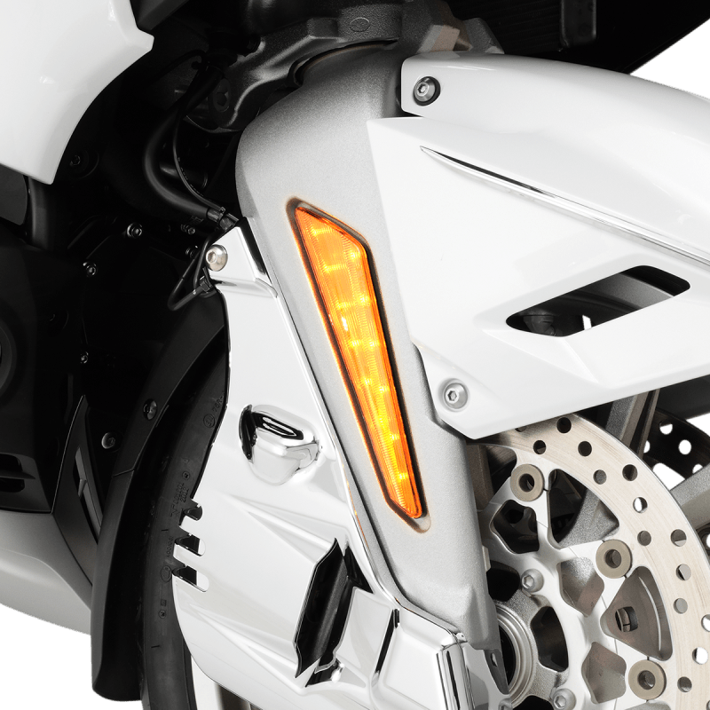 SHOW CHROME AMBER LENS MARKER LIGHT SET - Driven Powersports Inc.72537897994852 - 952A