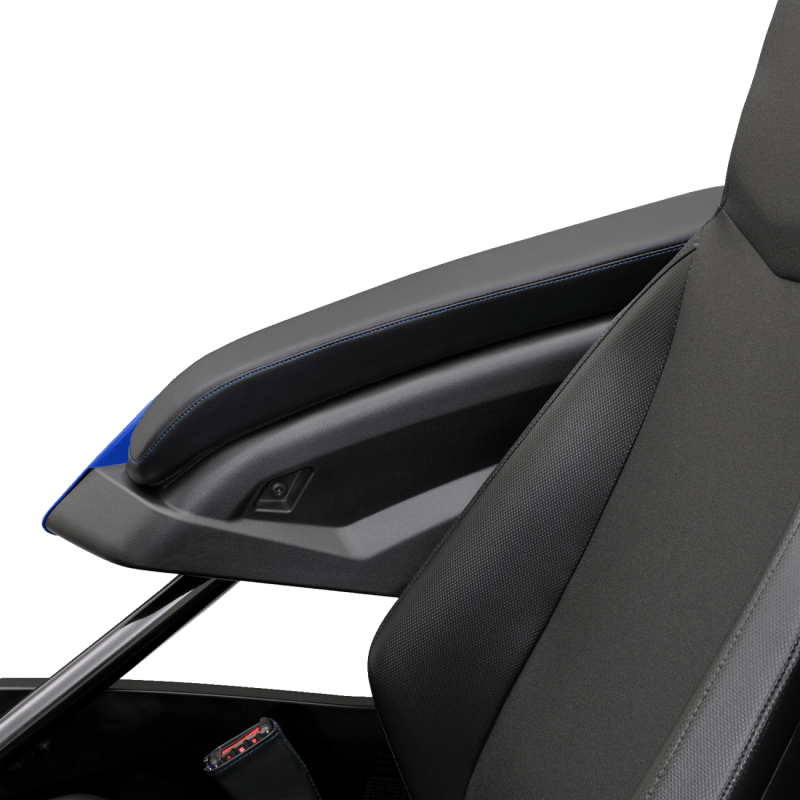 Show Chrome Armrest Pads Slingshot - DRIVEN Canada's Powersports H44-1BLUE