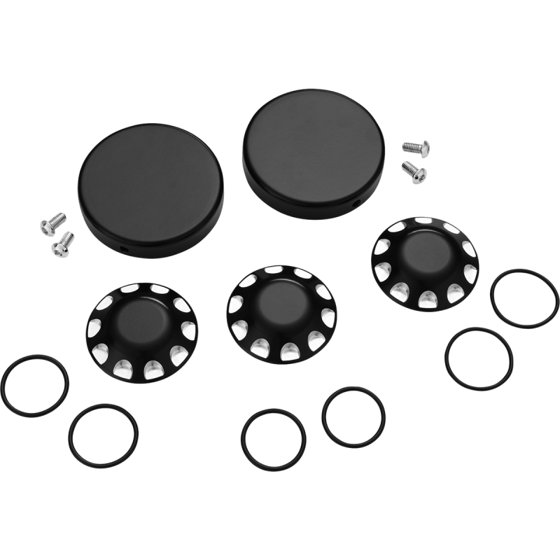 SHOW CHROME AXLE CAPS RYKER SET - Driven Powersports Inc.72537898110141 - 411