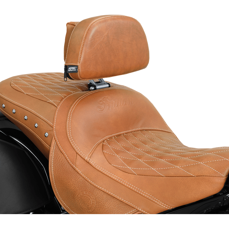 SHOW CHROME BACKREST INDAN SADDLE - Driven Powersports Inc.72537897822430 - 209
