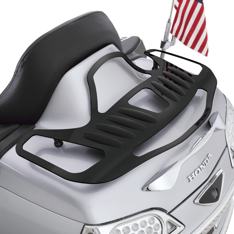 SHOW CHROME BLACK CONTOUR CNC RACK - Driven Powersports Inc.72537897713552 - 803BK