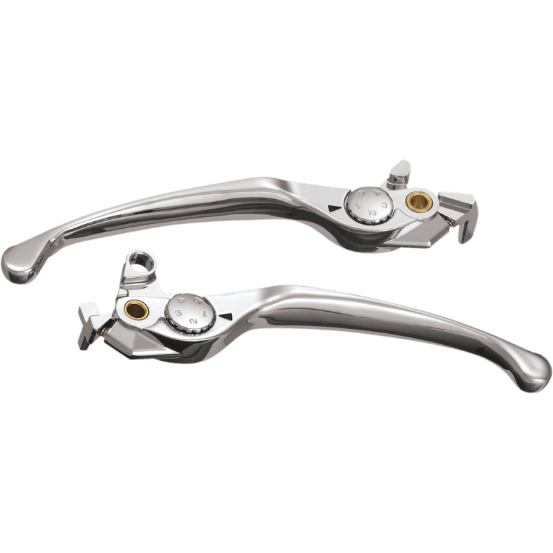 SHOW CHROME BRAKE & CLUTCH LEVERS GL1800 - Driven Powersports Inc.72537895624618 - 111BC