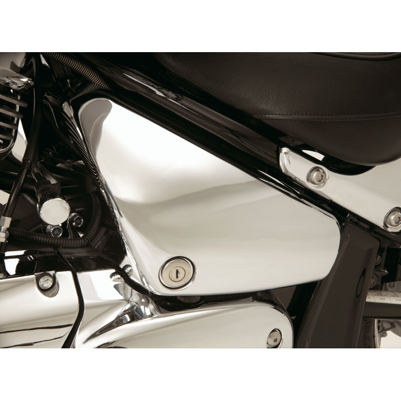 SHOW CHROME CHROME SIDE COVERS VL800/C50/M50 PR - Driven Powersports Inc.72537895372682 - 203