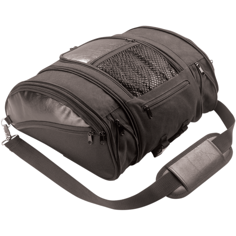 SHOW CHROME DELUXE SOLO RACK BAG - Driven Powersports Inc.725378958837H50 - 107BK