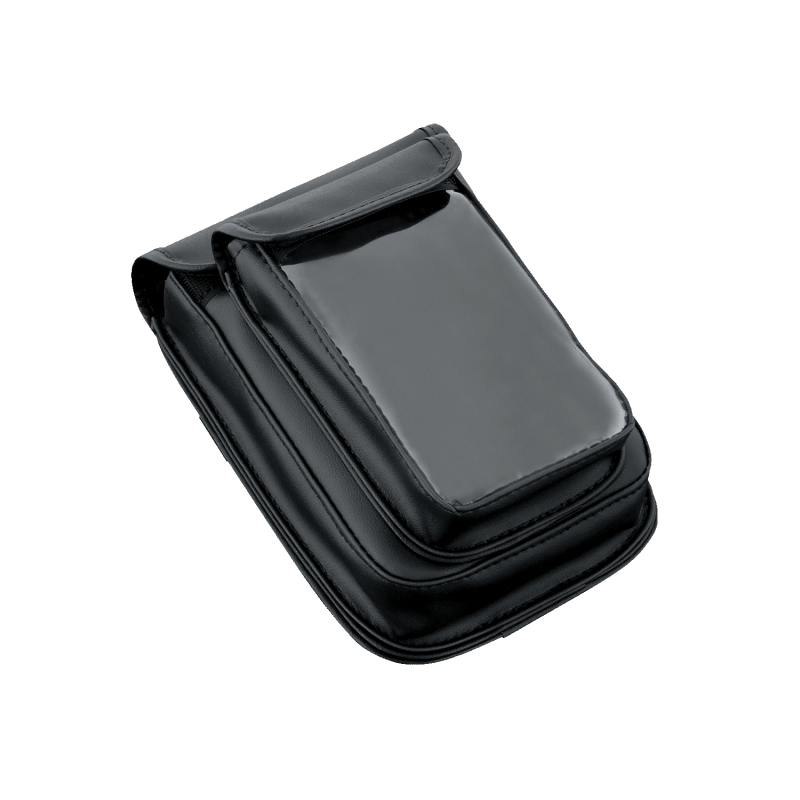 SHOW CHROME DOUBLE TANK POUCH RT - Driven Powersports Inc.725378972949H41TPC - 2BK