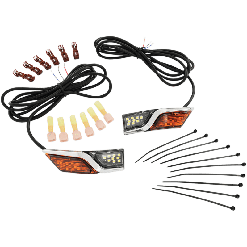 SHOW CHROME GT TOUR COWL LIGHT PR - Driven Powersports Inc.72537897965852 - 938