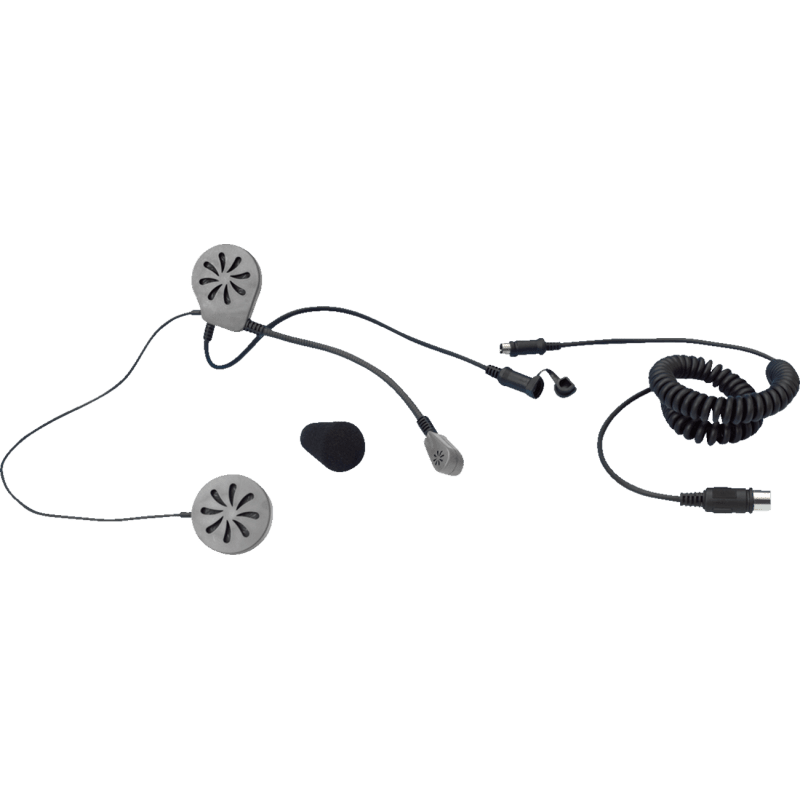 SHOW CHROME HELMET HEADSET 5 PIN DIN - Driven Powersports Inc.72537895429713 - 201