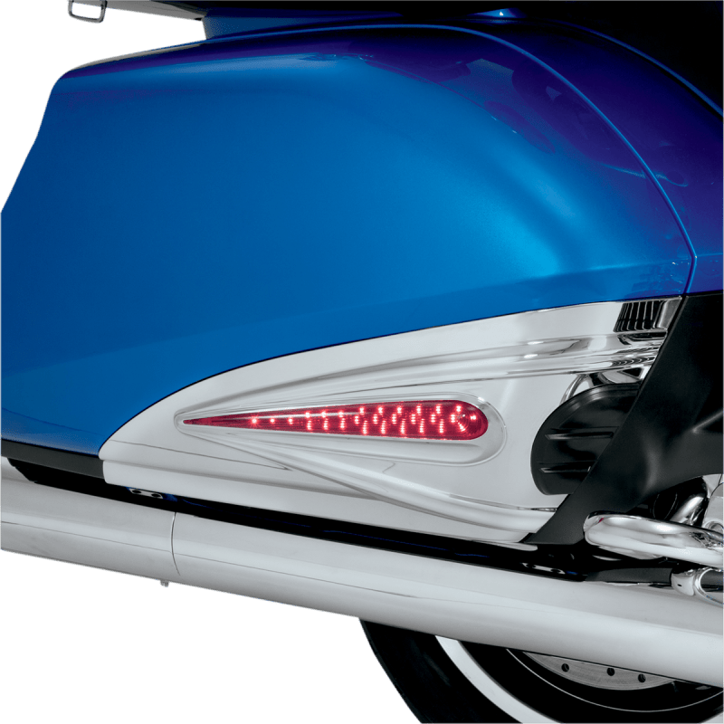 SHOW CHROME LED SADDLEBAG SCUFF ACCENTS PR - Driven Powersports Inc.72537897262852 - 816