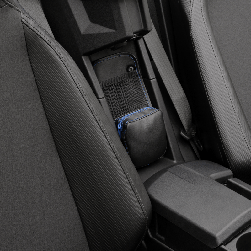 Show Chrome Rear Console Organizer Zipper & Stitch - DRIVEN Canada's Powersports H44-3ZBLUE