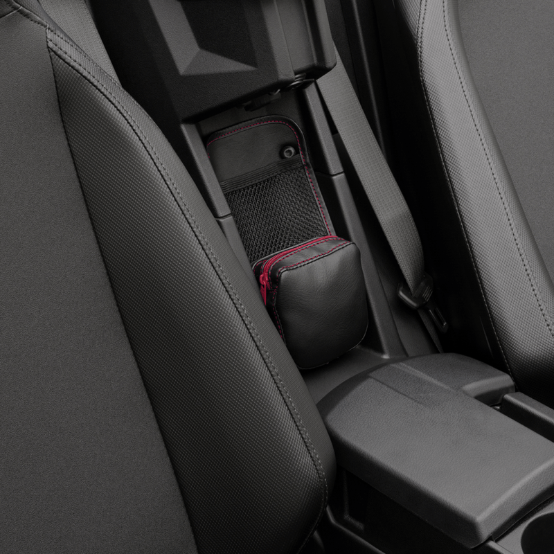 Show Chrome Rear Console Organizer Zipper & Stitch - DRIVEN Canada's Powersports H44-3ZRED