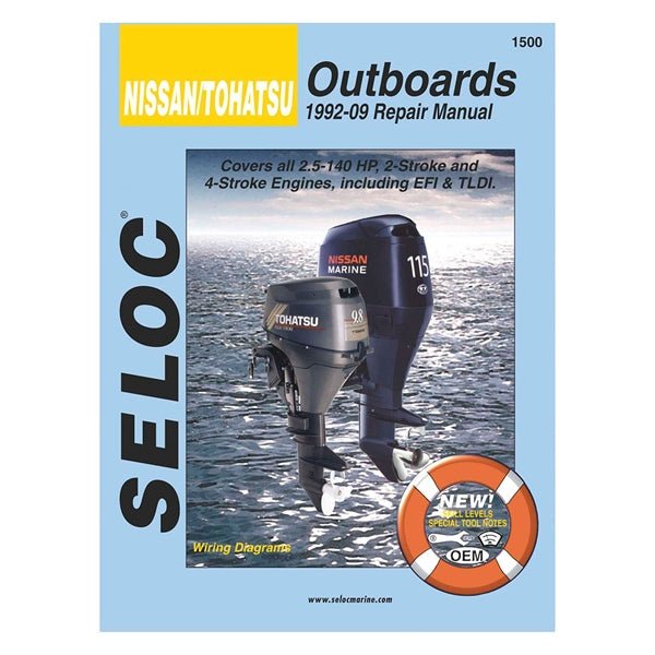 SIERRA SELOC MANUAL NISSAN/TOHATSU 18 - 01500 - DRIVEN Canada's Powersports 80828228598218 - 01500