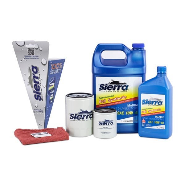 Sierra Oil Change Kit, Volvo Penta 10W - 40 - DRIVEN Canada's Powersports 80828238450018-9225