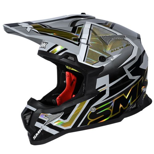 SMK HELMETS ALLTERRA HELMET X - ACES BLACK/GREY/YELLOW (XL) - DRIVEN Canada's Powersports 6402735