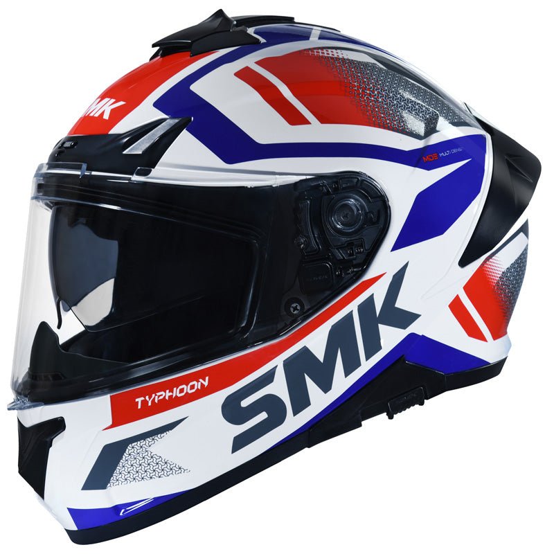 SMK HELMETS TYPHOON HELMET - THORN BLACK/BLUE/WHITE XS (1000031367) - Driven Powersports Inc.89026134229601000031367