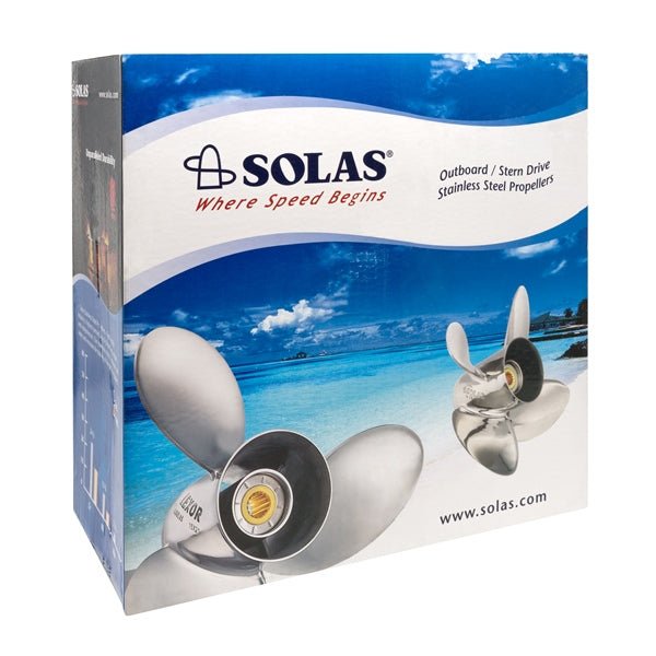 SOLAS Stainless Steel Saturn Propeller - DRIVEN Canada's Powersports 824375011223321-118-11