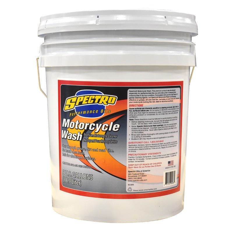 SPECTRO PREMIUM MOTORCYCLE WASH (19L) (310377) - DRIVEN Canada's Powersports 831556000684310377
