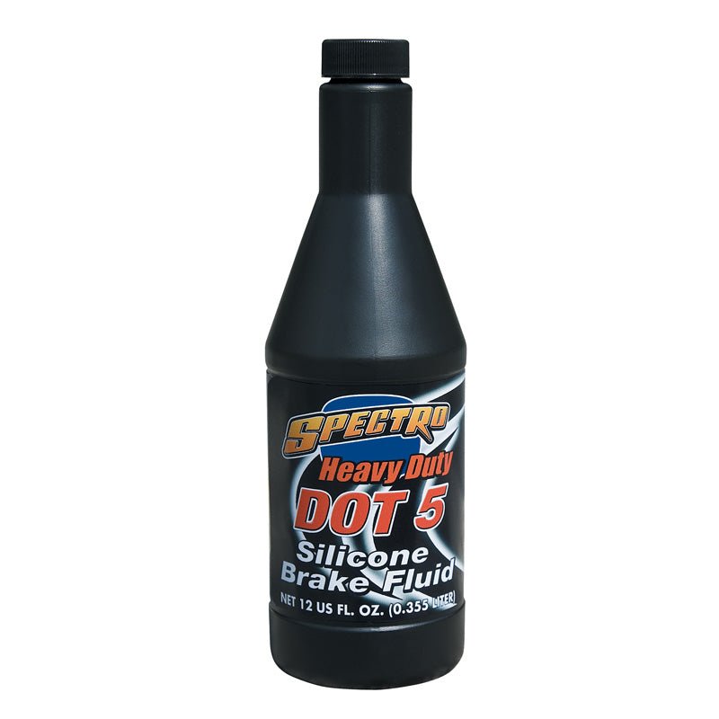 SPECTRO SYNTHETIC HEAVY DUTY SILICONE DOT 5 BRAKE FLUID (355ML) (310233) - DRIVEN Canada's Powersports 831556000431310233
