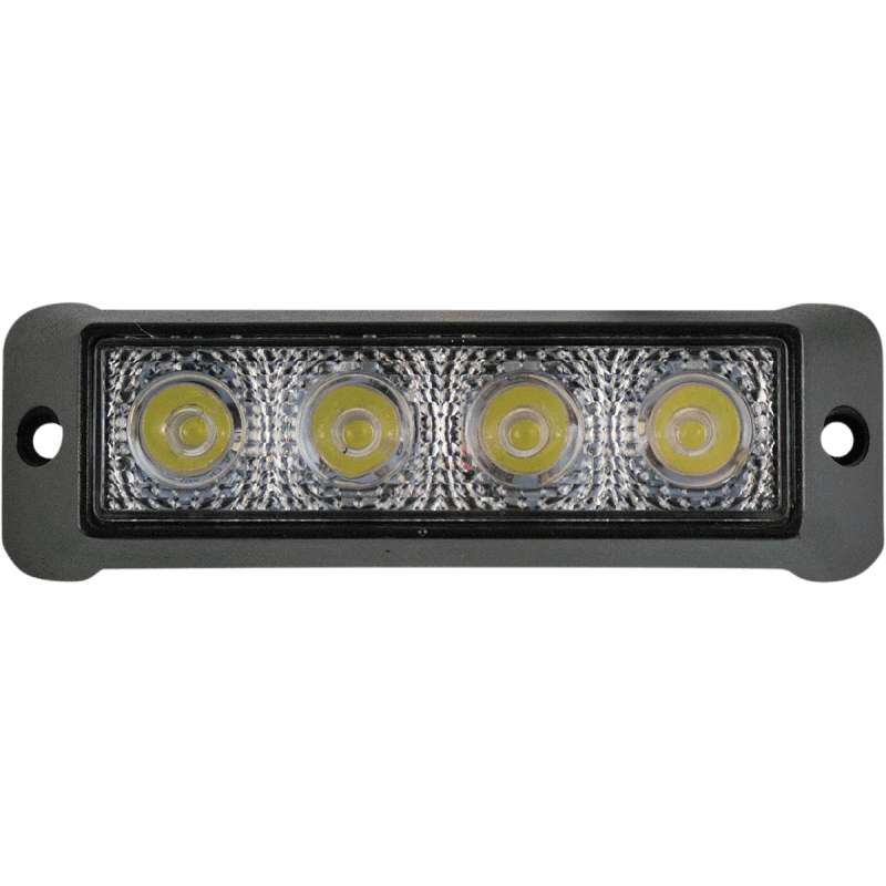 SPEED DEMON LED WORK LIGHT 12W 412 WORK LIGHT FLUSH MOUNT (10 - 20058) - DRIVEN Canada's Powersports 10 - 20058