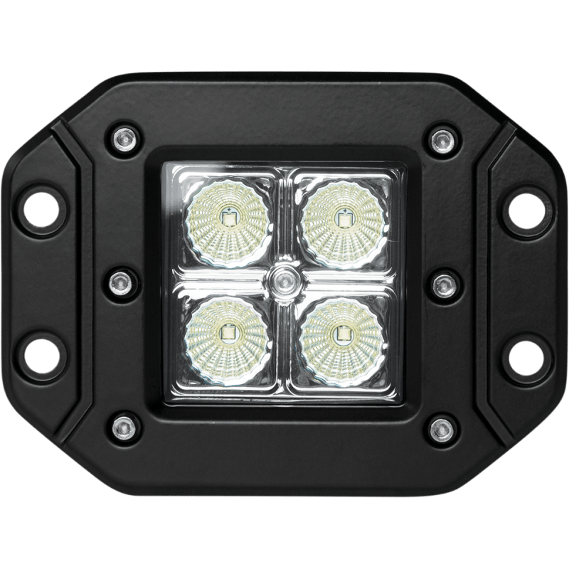 SPEED DEMON LED WORK LIGHT 16W 4PACK FLUSH MOUNT FLOOD (10 - 20032) - DRIVEN Canada's Powersports 10 - 20032