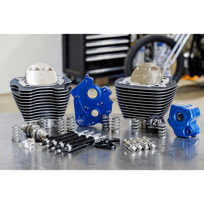 S&S CYCLE 129” W/HIGHLIGHT (OIL/CHAIN/BLACK) - DRIVEN Canada's Powersports 310 - 1225