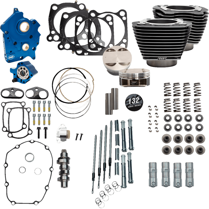 S&S CYCLE 132” GRANITE W/HIGHLIGHT (OIL/CHAIN/CHROME) - DRIVEN Canada's Powersports 310 - 1237