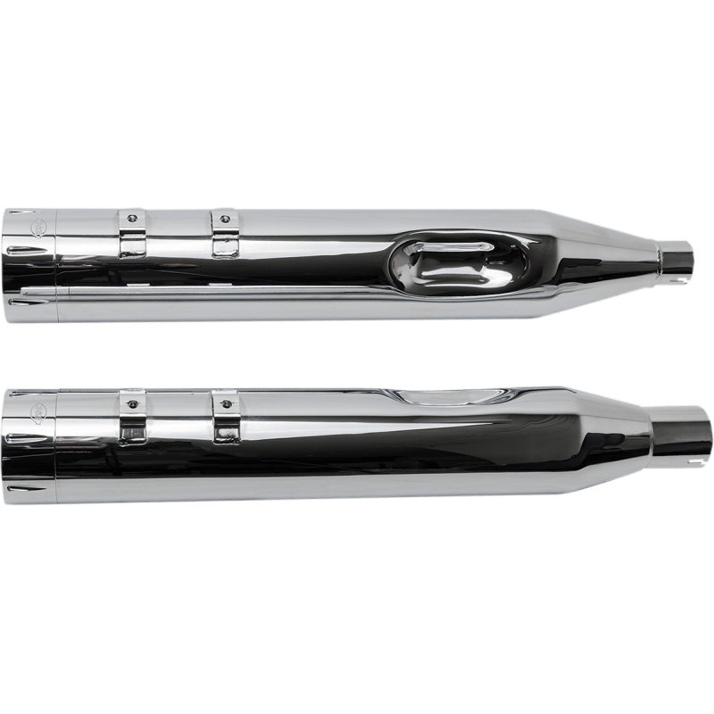 S&S CYCLE 17 - 19 4.5" MK45 FLHT MUFF W/TRACER E CAP - DRIVEN Canada's Powersports 550 - 0669