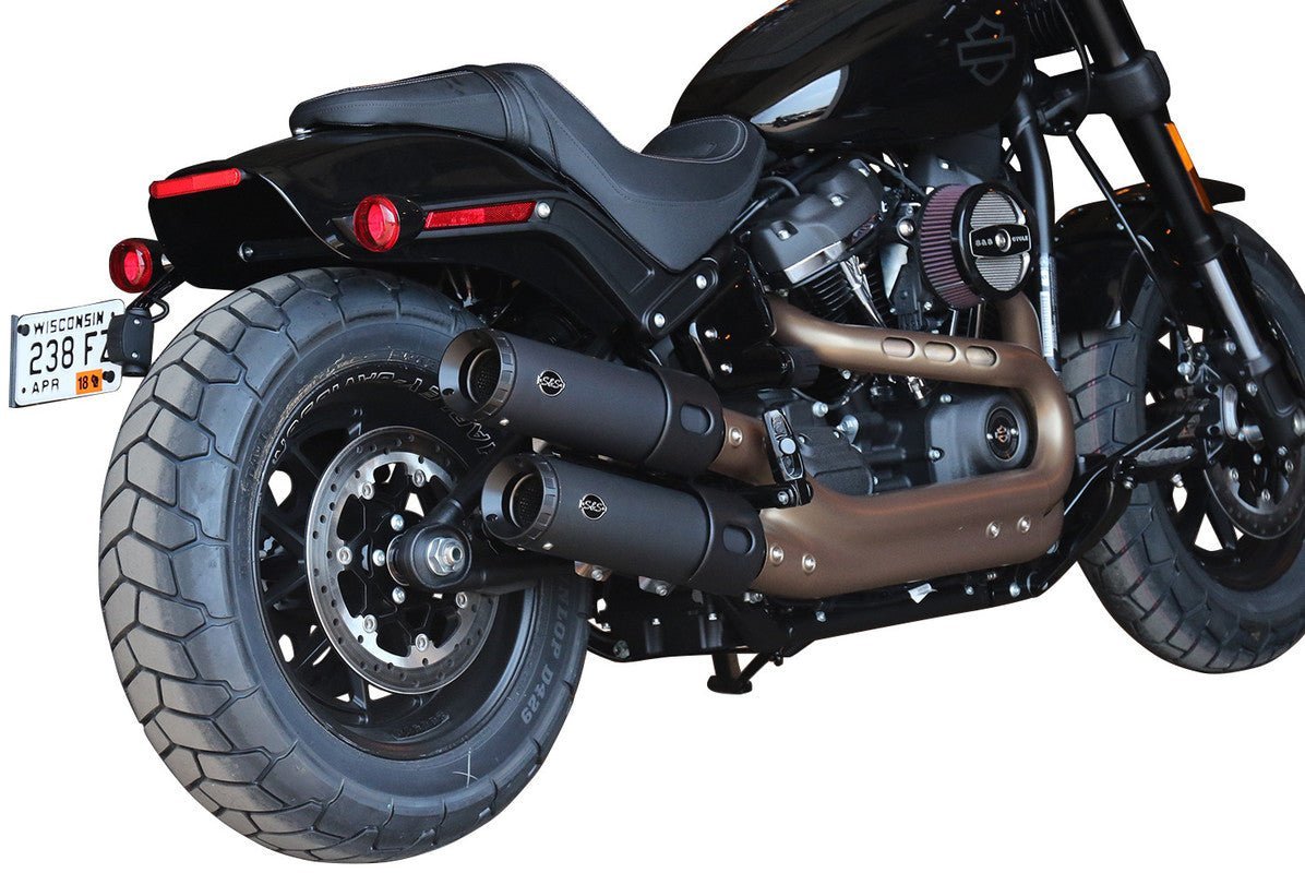 S&S CYCLE 2018 FAT BOB SLIP ON MUFFLERS PR - Driven Powersports Inc.550 - 0734