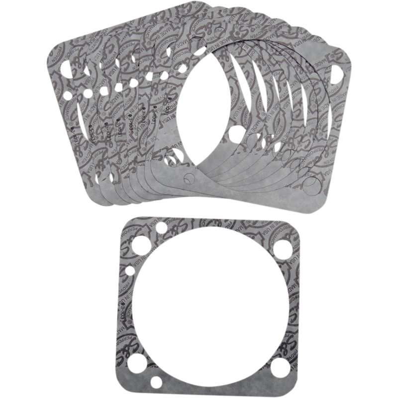 S&S CYCLE 84 - 99 B/T&86 - 03XL 4" BORE B/GASKET (10) - Driven Powersports Inc.93 - 1067