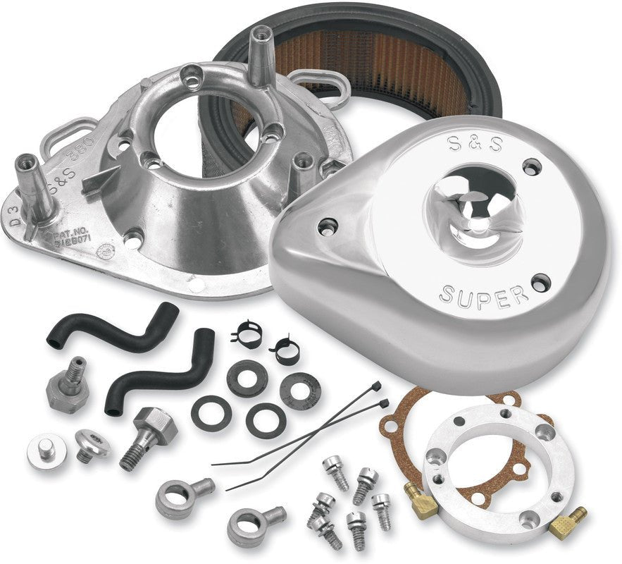 S&S CYCLE 93 - 17 B/T TEARDROP A/CLEANER KIT - Driven Powersports Inc.17 - 0450