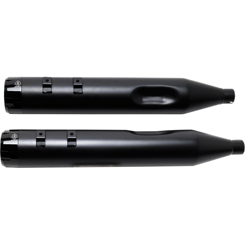 S&S CYCLE 95 - 16 FLHT MUFFLERS 4.5" BLK/B.THRST - Driven Powersports Inc.550 - 0621