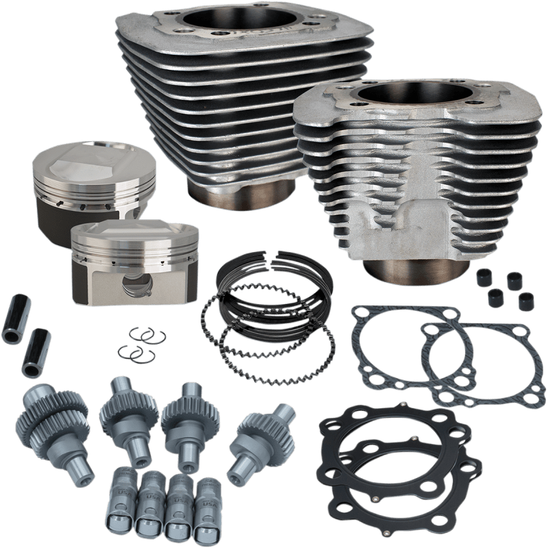 S&S CYCLE HOOLIGAN KIT,1200CC TO 1250CC,SILVER,00'19 1200 - DRIVEN Canada's Powersports 910 - 0702