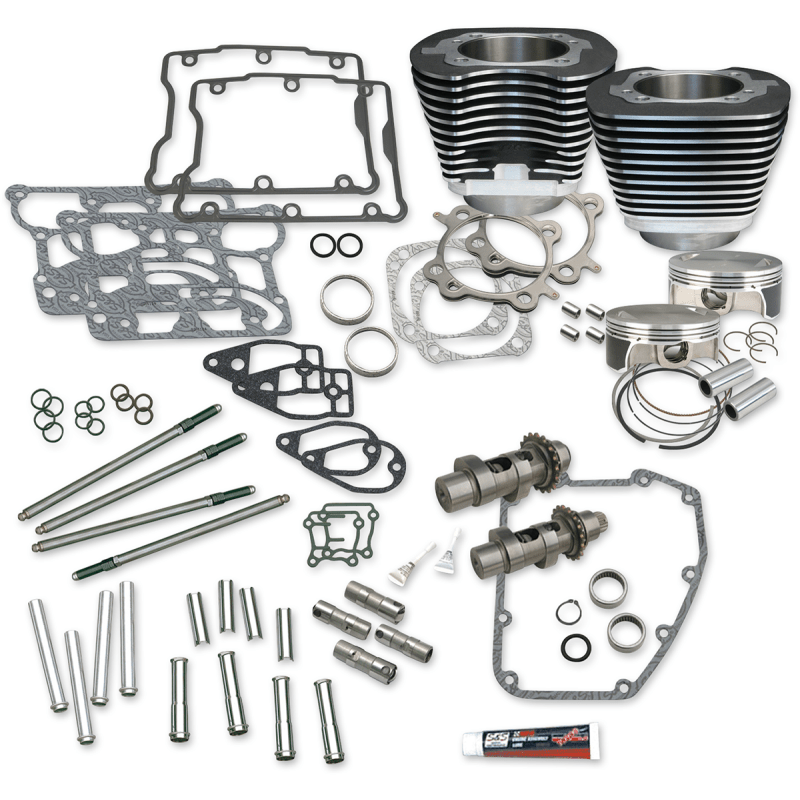 S&S CYCLE HOT SET UP KIT, BIG BORE, 106", W/O HEADS,W/CYLINDERS PISTO (900 - 0354) - DRIVEN Canada's Powersports 900 - 0354