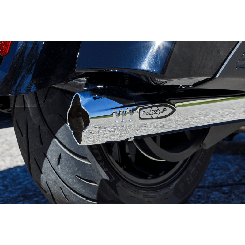 S&S Cycle Muffler F - Tail CHR.Indian - DRIVEN Canada's Powersports 550-1077