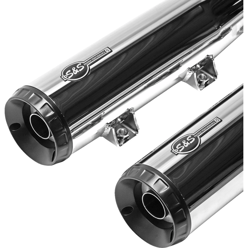 S&S CYCLE MUFFLER SLIP - ON GRAND NATIONAL CHROME 49 STATE SCOUT (4110 - 156) - DRIVEN Canada's Powersports 4110 - 156