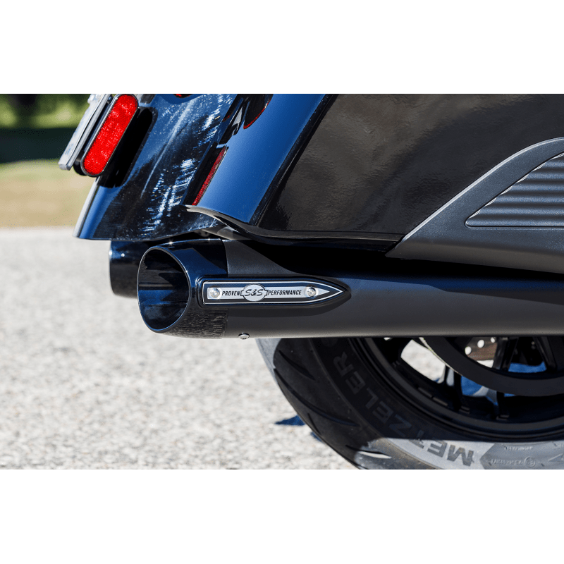S&S Cycle Muffler Slsh IND. 14+.BLK - DRIVEN Canada's Powersports 550-1075