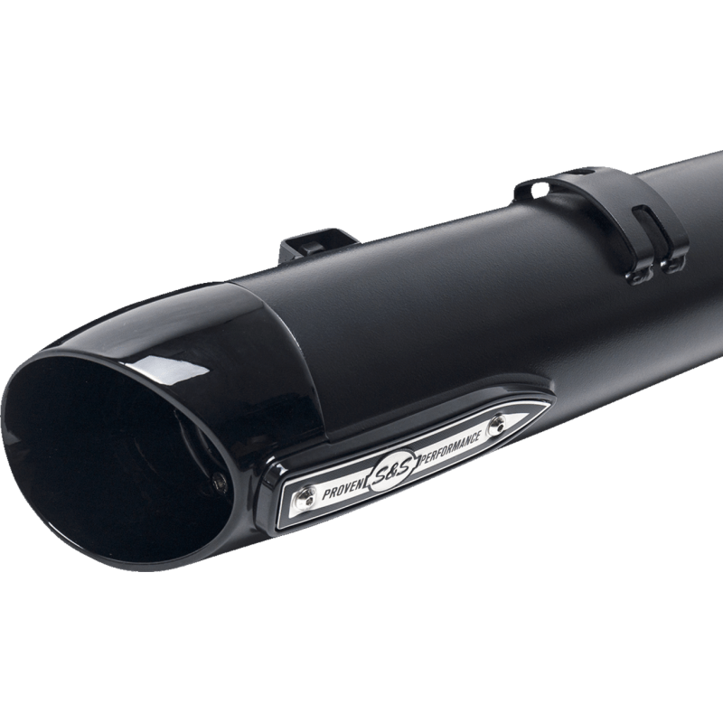 S&S Cycle Muffler Slsh IND. 14+.BLK - DRIVEN Canada's Powersports 550-1075