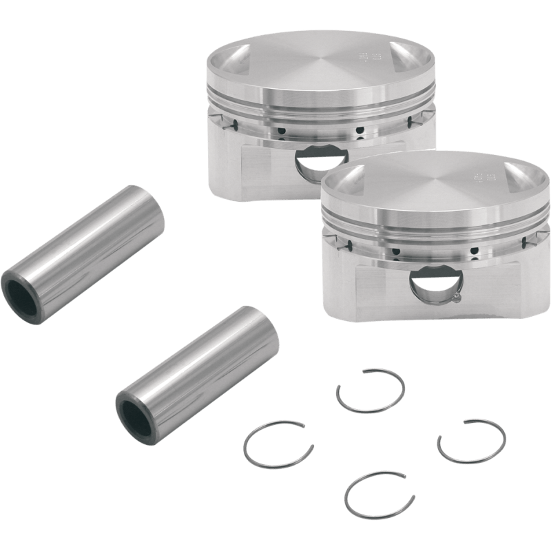 S&S CYCLE PISTON KIT 89" 3.5"+020 F/4 - 5/8 STROK - Driven Powersports Inc.106 - 5556