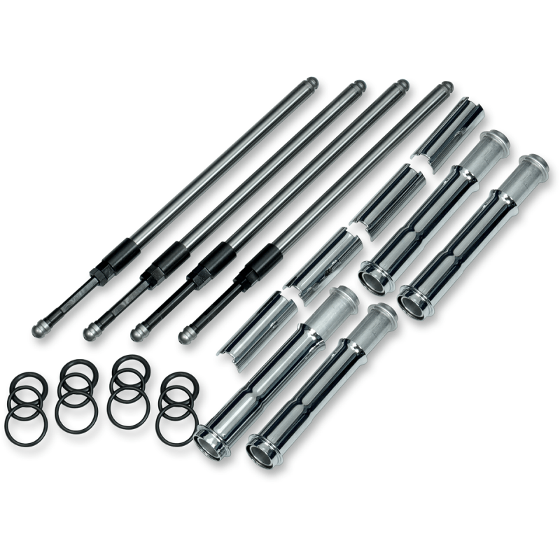 S&S CYCLE PUSHRODS QKE W/TUBES 17 - 19 M8 - Driven Powersports Inc.930 - 0123