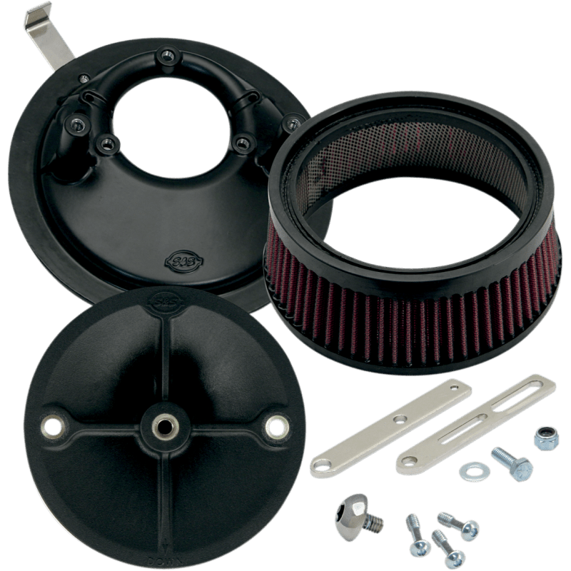 S&S CYCLE UNVIS STEALTH A/CLEANER KIT F/E/G SS CARBS - Driven Powersports Inc.170 - 0176