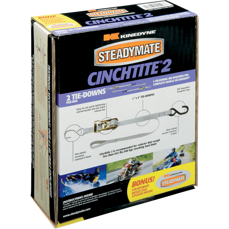 STEADYMATE CINCHTITE 2 835 LBS 2 PACK - Driven Powersports Inc.05247401407615465