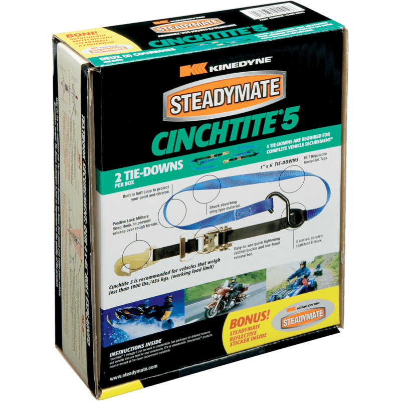 STEADYMATE CINCHTITE 5 2PK (15469) - DRIVEN Canada's Powersports 68257701054715469