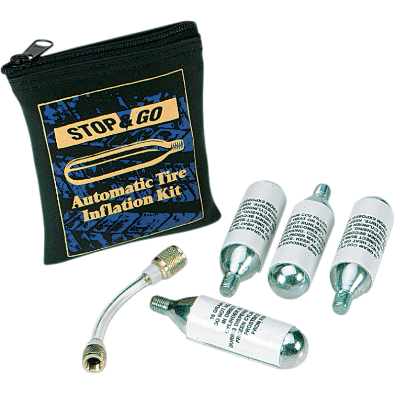 STOP & GO INTERNATIONAL AUTO TIRE INFLATION KIT W/4 C02 (1090) - Driven Powersports Inc.1090