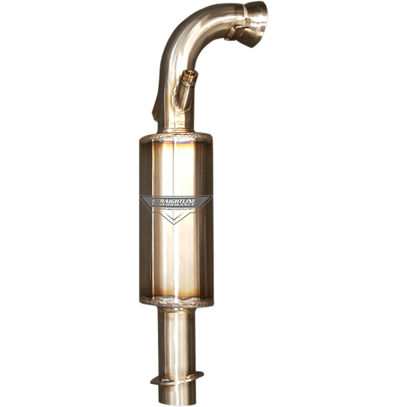 STRAIGHTLINE PERFORMANCE 850 REV GEN 4 ULTRA LITE MUFFLER POLISHED STAINLESS STEEL - Driven Powersports Inc.134 - 187