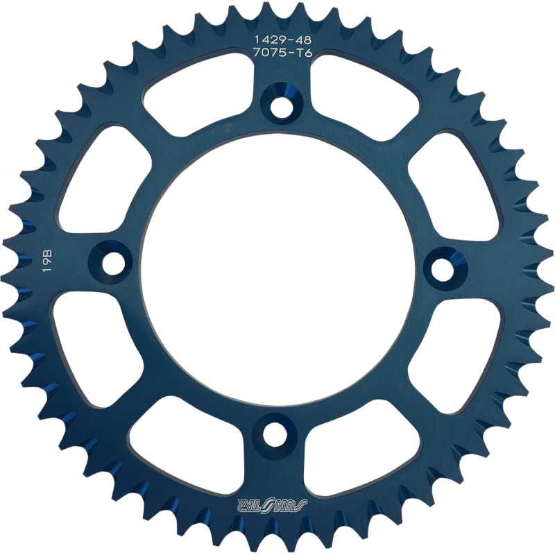 SUNSTAR SPROCKETS ALUMINUM REAR SPROCKET - DRIVEN Canada's Powersports 8400191107615 - 142948BL