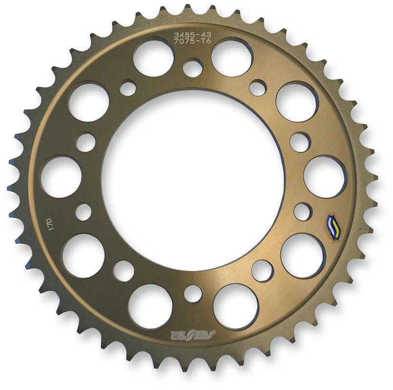 SUNSTAR SPROCKETS ALUMINUM REAR SPROCKET - DRIVEN Canada's Powersports 8400191104405 - 355652BK