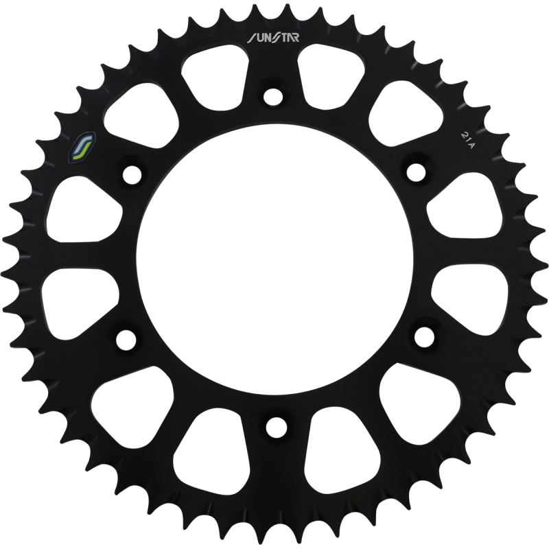 SUNSTAR SPROCKETS ALUMINUM REAR SPROCKET - DRIVEN Canada's Powersports 8400191044015 - 355948BK
