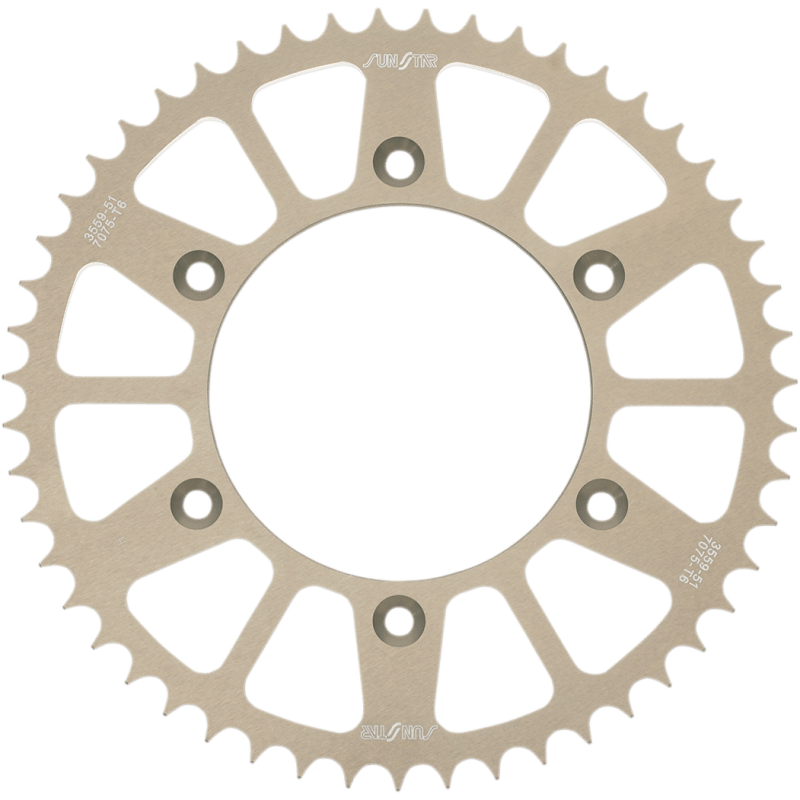 SUNSTAR SPROCKETS ALUMINUM REAR SPROCKET - DRIVEN Canada's Powersports 8400191046925 - 355951