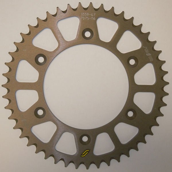 SUNSTAR SPROCKETS WORKS TRIPLESTAR ALUMINUM REAR SPROCKET (5 - 355947) - DRIVEN Canada's Powersports 8400191046545 - 355947